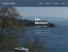 Tablet Screenshot of holgerpohl.com